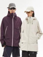 남성 및 여성용 재킷, 야외 방풍, 방수, 따뜻한 등산복, 봄, 가을 및 겨울 사이클링, 여행 의류, 하이킹 - 이미지 4