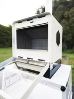 송예 아웃도어 2025 신형 미니 데스크탑 야외 난방 나무 난로