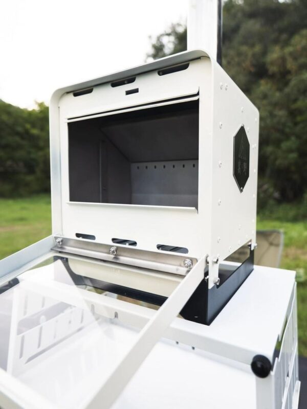 송예 아웃도어 2025 신형 미니 데스크탑 야외 난방 나무 난로