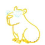 새로운 LED 동물 네온 조명 후면 패널 빛나는 분위기 장식 조명 - 이미지 5