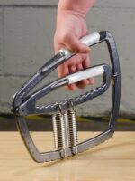 브루스 리 알루미늄 핸들 그리퍼 암 스트렝스 트레이너 손목 스트렝스 트레이너 업그레이드 버전 스트렝스 조절 가능 홈 재활 트레이닝