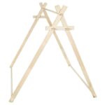 DIY 원목 텐트, 인도 어린이용 텐트 프레임, 목가적인 아기 장난감 집, 실내 놀이집, 공주 방 - 이미지 5