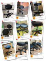 카렌 시 바 의자 회전 리프트 스툴 심플 바 스툴 라운드 스툴 실험실 뷰티 미용실 홈 하이 스툴 - 이미지 4