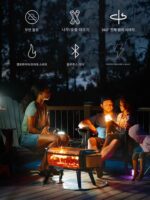 BioLite 야외 하이킹 캠핑 경량 바베큐 충전식 무연 캠프파이어 스토브 바베큐 나무 스토브 충전 스토브 - 이미지 2