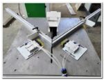 알루미늄 합금 액자, 목재 정밀 절단, 캐비닛 도어 라인 정밀 절단기용 반자동 45도 90도 절단기 - 이미지 4