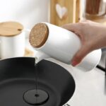 주방 가정용 세라믹 조미료 병 항아리 조미료 상자 기름 병 식초 냄비 간장 냄비 조미료 소금 병 멀티 조합 세트 - 이미지 4