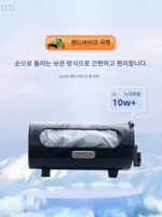 겨울철 눈과 서리 방지 겨울 단열 반자동 자동차 커버 수동 크랭크 자동차 커버 먼지 및 방수 4계절 범용 SUV 전체 커버