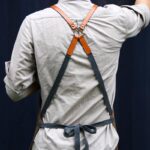 꽃집, 목수, 미용사, 예술가, 화가, 작업복, 남녀용 허리띠를 위한 맞춤 로고가 있는 내마모성 정원 앞치마 - 이미지 3