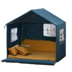 홈텐트, 실내 어린이 침대 분리 장치, 텐트 놀이집, 초대형 집, ​​소녀의 꿈의 장난감 집 - 이미지 5