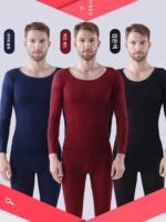 여성용 37도 일정 온도 초박형 열 속옷, 자체 발열 및 피부 미용, 남성용 하이테크 열 속옷 세트. - 이미지 2