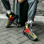 가을과 겨울 유행 하이탑 남성용 신발은 다재다능하고 인기 있는 온라인 연예인들이 즐겨 신으며 독창적인 틈새 디자인, 하이엔드 유행 남성용 아빠 패션 신발입니다. - 이미지 2