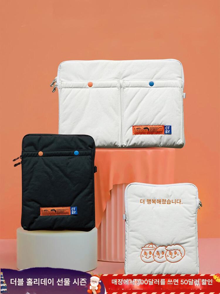 main_633947273019_0 한국어 ohlollyday niche soft 11인치 아이패드 태블릿 보호커버 맥북프로13/15인치 화웨이 레노버 애플 노트북 가방 남녀 맞춤형 낙하방지 라이너 가방 - 이미지 1