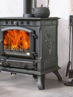 벽난로 진짜 장작 집 실내 히터 장작 주철 시골 자체 제작 주택 스토브 빌라 거실 새것 - 이미지 4