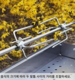 바베큐 그릴 가정용 전자동 로스트 양고기 다리 랙 전기 회전 숯 야외 바베큐 도구 야외 바베큐 랙 - 이미지 5