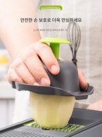 다기능 야채 절단 도구 가정용 감자 분쇄기 다이서 주방 무 강판 슬라이서 - 이미지 4