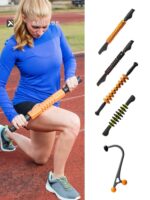 트리거포인트 폼 롤러 마사지 스틱 얇은 종아리 요가 롤러 메이스 어깨 목 등 근육 이완