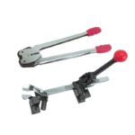 플라이어, 수동 텐셔너, 스트래핑 머신, 수동 스트래핑 플라이어 및 포장 테이프가 포함된 수동 플라스틱 스트래핑 머신 세트 - 이미지 4