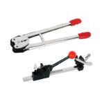 플라이어, 수동 텐셔너, 스트래핑 머신, 수동 스트래핑 플라이어 및 포장 테이프가 포함된 수동 플라스틱 스트래핑 머신 세트 - 이미지 5