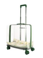 반려동물 카트 케이스 투명 고양이 가방 휴대용 대용량 우주 캡슐 개 고양이 백팩 기내 반입 수하물 - 이미지 5