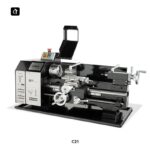 C21 소형 가정용 선반 마이크로 선반 데스크톱 선반 악기 선반 교육 선반 소형 공작 기계 - 이미지 3