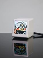 WIFI 스마트 심플 데스크톱 컴퓨터 학습 날씨 알람 시계 컬러 화면 온도 및 습도 기상 관측소 흑백 소형 TV - 이미지 3