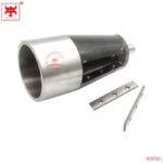 목공용 합금 원형 목재 숫돌 칼 원형 막대 테이퍼 모따기 칼 폐기 목공용 밀링 커터 헤드 목공용 텅스텐 강철 도구 - 이미지 3