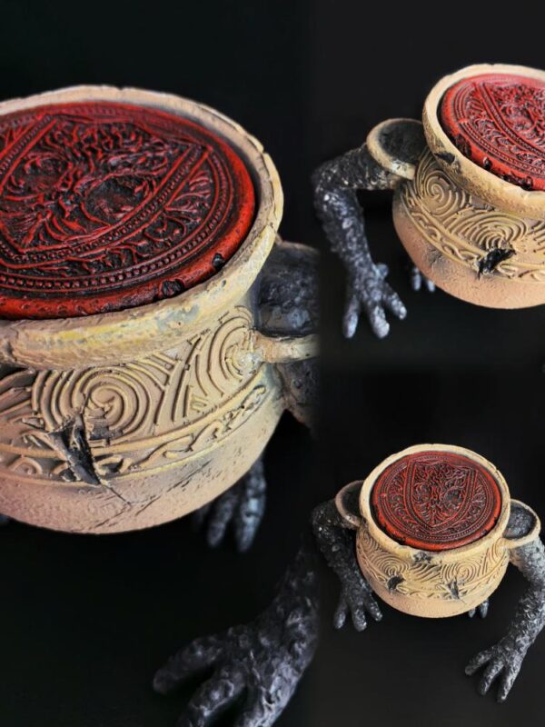 노인 반지 수제 전사 항아리 둘러싼 검은 영혼 모델 플래티넘 깨진 별 항아리 형제 큰 칼 인형 인형 게임 키