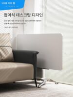 들어올릴 수 있는 작업대 이동식 컴퓨터 책상 공압 책상 뒤집기 그림 그리기 데스크탑 홈 스터디 책상 - 이미지 5