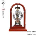 폴라리스 기계식 시계 새로운 중국 스타일 알람 시계 고전 벽난로 테이블 시계 간단한 거실 진자 시계 유럽 스타일 무료 배송