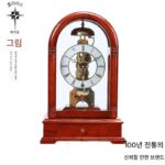 폴라리스 기계식 시계 새로운 중국 스타일 알람 시계 고전 벽난로 테이블 시계 간단한 거실 진자 시계 유럽 스타일 무료 배송 - 이미지 2