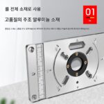 트리밍 머신, 플립칩 목공 머신, 밀링 커터, 플립칩 테이블, 작업대, 전기 목재 밀링 머신, 조각, 알루미늄 플라스틱 패널 슬로팅 및 벤딩 - 이미지 2