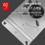 트리밍 머신, 플립칩 목공 머신, 밀링 커터, 플립칩 테이블, 작업대, 전기 목재 밀링 머신, 조각, 알루미늄 플라스틱 패널 슬로팅 및 벤딩 - 이미지 3
