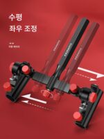 낚시 상자 더블 터렛 브라켓 1~2개 범용 두꺼워진 낚시 의자 더블 터렛 스탠드 더블 낚싯대 더블 랙 낚시 장비 액세서리 - 이미지 5