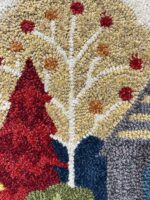 해외 무역 수출 미국 수제 카펫 바닥 매트 114 * 70 홈 입구 어린이 방 현관 목가적 환상 숲 - 이미지 2