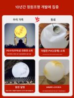 문 램프 야외 태양열 정원 조명 조경 이슬 방수 정원 정리 분위기 잔디 플로어 램프 - 이미지 3