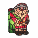 미국 티파니 크리스마스 트리 장식 데스크탑 장식품 휴일 장면 레이아웃 크리스마스 트리 십자가 창의적인 조명 - 이미지 5