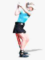 VL 유사 골프 스윙 회전 허리 및 다리 긴장 벨트 골프 긴장감 느낌 턴 트레이너 실내 및 실외 - 이미지 5