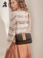 허수아비 여성용 가방 2025년 신상 패션 숄더 메신저백 대용량 중년 여성 어머니 가방 선물 - 이미지 3