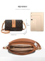 허수아비 여성용 가방 2025년 신상 패션 숄더 메신저백 대용량 중년 여성 어머니 가방 선물 - 이미지 4