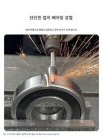 초경 텅스텐강 연삭 헤드 카바이드 로터리 파일 스테인리스강 구멍 확장 전기 전기 연삭 헤드 밀링 커터 드릴 비트 - 이미지 2