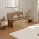 점심시간 다기능 수납 사무실 낮잠 침대 집 작은 아파트 성인용 숨겨진 침대 접이식 침대 싱글 침대 - 이미지 2