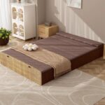 점심시간 다기능 수납 사무실 낮잠 침대 집 작은 아파트 성인용 숨겨진 침대 접이식 침대 싱글 침대 - 이미지 3