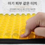 낚시박스 하이드로겔 쿠션 여름 시원하고 엉덩이 통증 방지 통기성 미끄럼 방지 낚시 의자 시트 쿠션 차량 장시간 앉아서 사용 가능 - 이미지 3