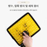 낚시박스 하이드로겔 쿠션 여름 시원하고 엉덩이 통증 방지 통기성 미끄럼 방지 낚시 의자 시트 쿠션 차량 장시간 앉아서 사용 가능 - 이미지 5