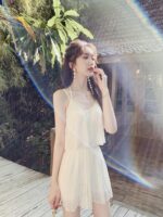 areJoan 아름다운 수영복 여성 고급 2025 새로운 원피스 드레스 산야 해변 리조트 온천 수영복