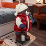 크리스마스 트리 바닥 장식 거실 TV 캐비닛 소파 홈 데코레이션 곰 크리스마스 개업 이사 선물 - 이미지 4