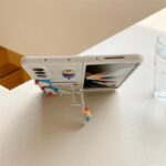 삼성 w23 휴대폰 케이스 폴드5 올인클루시브 폴드7 폴딩 스크린 폴드6 보호 케이스 w24 안티드롭 w25 쉘 필름 통합 폴드4 보호 커버 w22 하트 투 더 월드 쉘 폴드2 트렌드에 적합 - 이미지 3