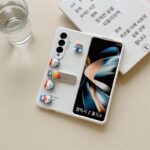 삼성 w23 휴대폰 케이스 폴드5 올인클루시브 폴드7 폴딩 스크린 폴드6 보호 케이스 w24 안티드롭 w25 쉘 필름 통합 폴드4 보호 커버 w22 하트 투 더 월드 쉘 폴드2 트렌드에 적합 - 이미지 5