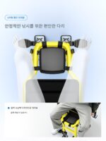 낚시 소스 25 새로운 AK 나이트 낚시 의자 야생 낚시 전용 전지형 낚시 의자 다기능 휴대용 접이식 의자 - 이미지 3