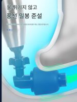 가정용 변기 파이프 준설 도구 고압 하수구 청소 도구 변기 막힘 범용 특수 원샷 청소 도구 - 이미지 4